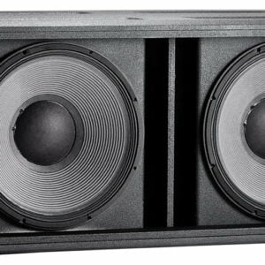 Double 18 inch sub speaker.