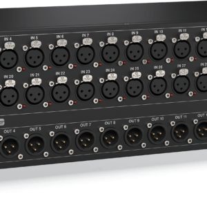 this photo shows a hire Midas DL32 stagebox which we have available for hire along with the S32 version. Great options for hire digital stage box or rent digital snake.