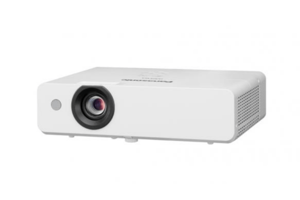 Photo of a hire projector auckland from the rock factory in Auckland. You can hire a long throw projector such as this panasonic model pictured. Projector hire auckland.