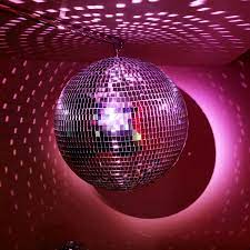 Picture of a mirror ball hire or disco ball hire auckland, one of the special effects we have available for hire or rental.
