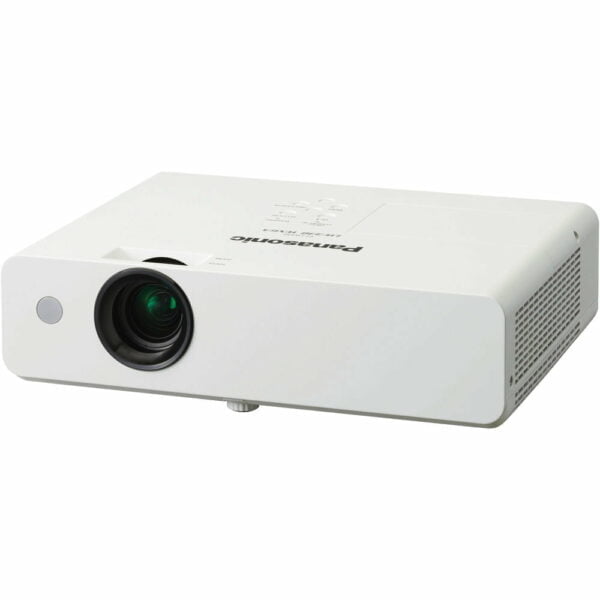 This is a photo of the Panasonic 3300 Lumen Projector available for hire or rental from the rock factory, Auckland.