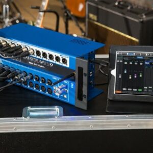The UI24r is a flexible rack mount mixer that can be conveniently controlled using a browser window on any device such as a tablet, ipad, smart phone or laptop.