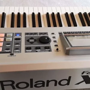 photo of a roland x8 synth workstation available for hire from the rock factory in auckland, new zealand.