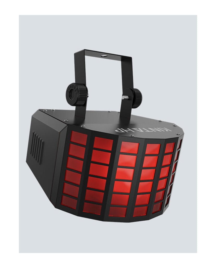 Picture example of the Chauvet DJ Kinta Derby disco light available for hire.