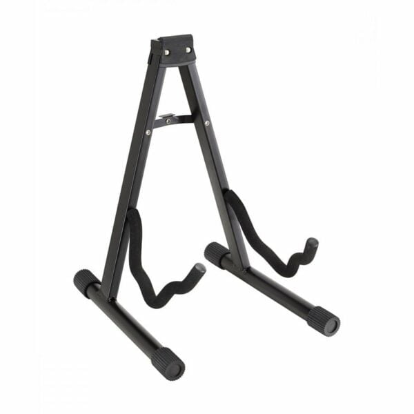 Picture of a standard guitar stand available for hire.