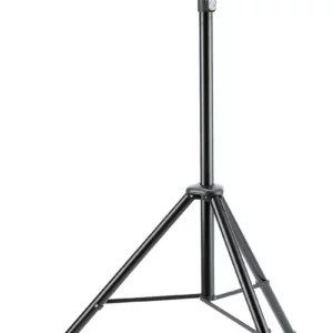 Hire Speaker Stands Auckland. This photo shows a quality k&m speaker stand.