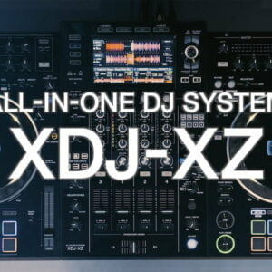 This photo shows a Hire Dj Controller option (the pioneer XDJ-XZ) available from The Rock Factory in Auckland, NZ.