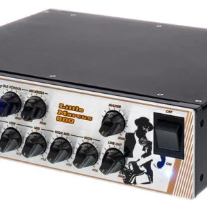 Mark Bass Bass Amplifier hire available in Auckland. This photo shows the little marcus 800 model available in Auckland.