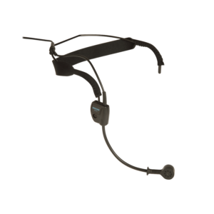 Photo of a shure WH20 dynamic headset microphone