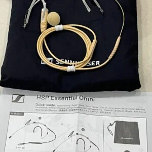 Sennheiser hsp essential headworn microphone.