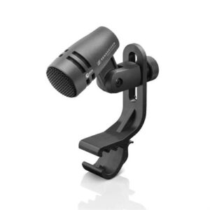 close up on e604 clip on drum microphone. Great on toms and snare.