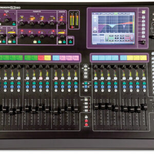 Allen and Heath GLD80 Digital mixer with dante card.