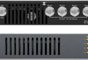 Picture of a Sennheiser AC41 Antenna combiner for IEM wireless systems. Wireless distribution system hire auckland.