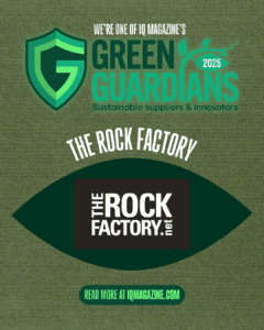 The Rock Factory have been announced as a Green Guardian 2025 in IQ magazine!