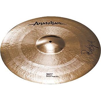 Anatolian 20 inch Top down view of Bertram Engel signature ride cymbal available for hire in Auckland
