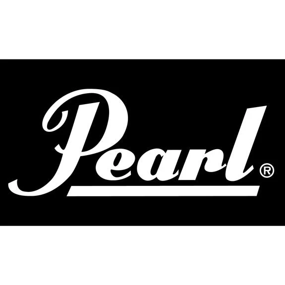 Pearl Logo - white font on black background