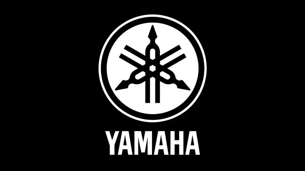 high contrast yamaha logo