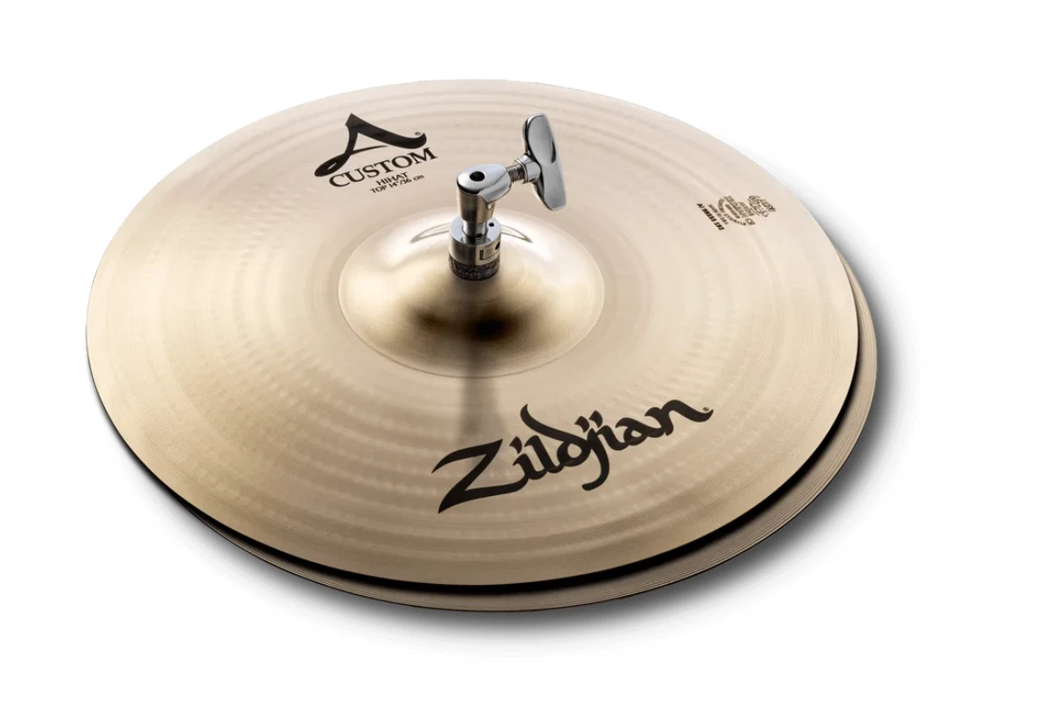 Zildjian hihats hire available from The Rock Factory in Auckland. Professional A custom series.