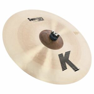 Top down view of the Zildjian 16 inch K Sweet crash cymbal available for hire in Auckland
