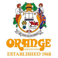orange logo with their coat of arms prominant and organge written below along with established 1968.